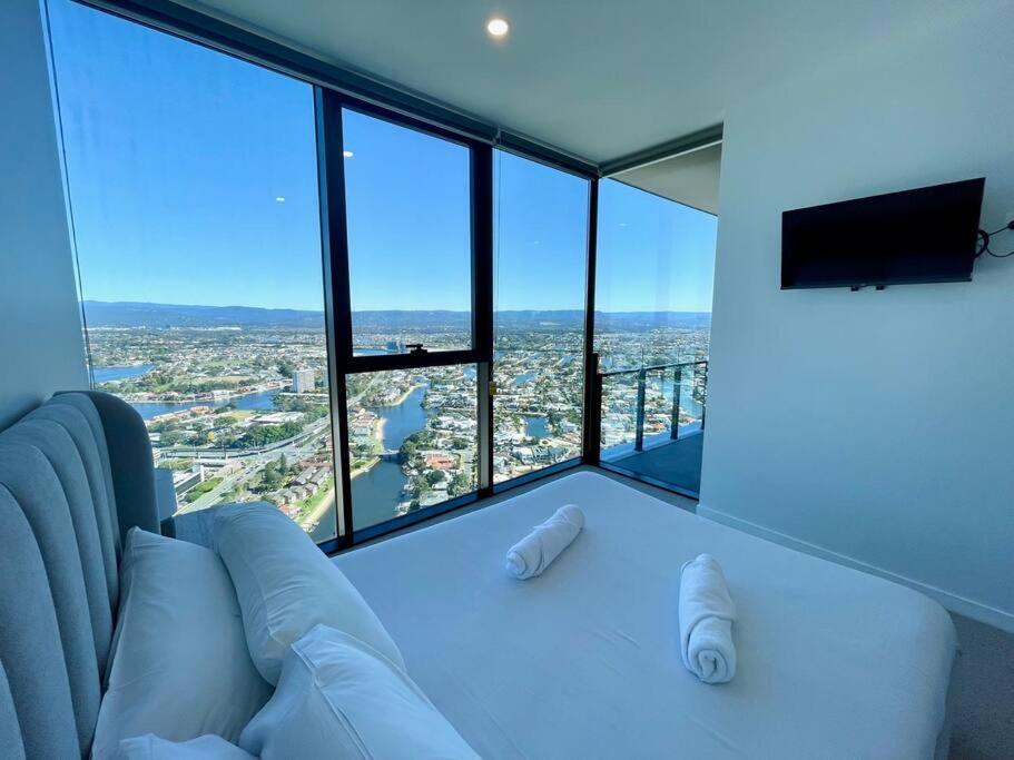 New Impressive 180° River View 1 Bed Apt With Pool 47F Apartment Gold Coast Exterior photo